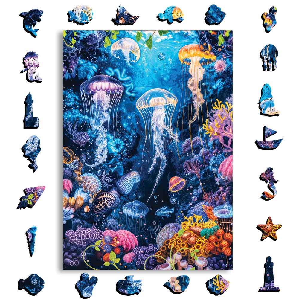 Ocean Glow - Jigsaw Puzzle - Image 3