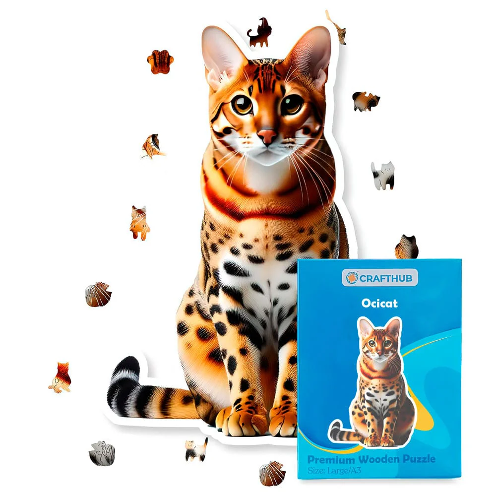 Ocicat Cat - Jigsaw Puzzle - Image 2
