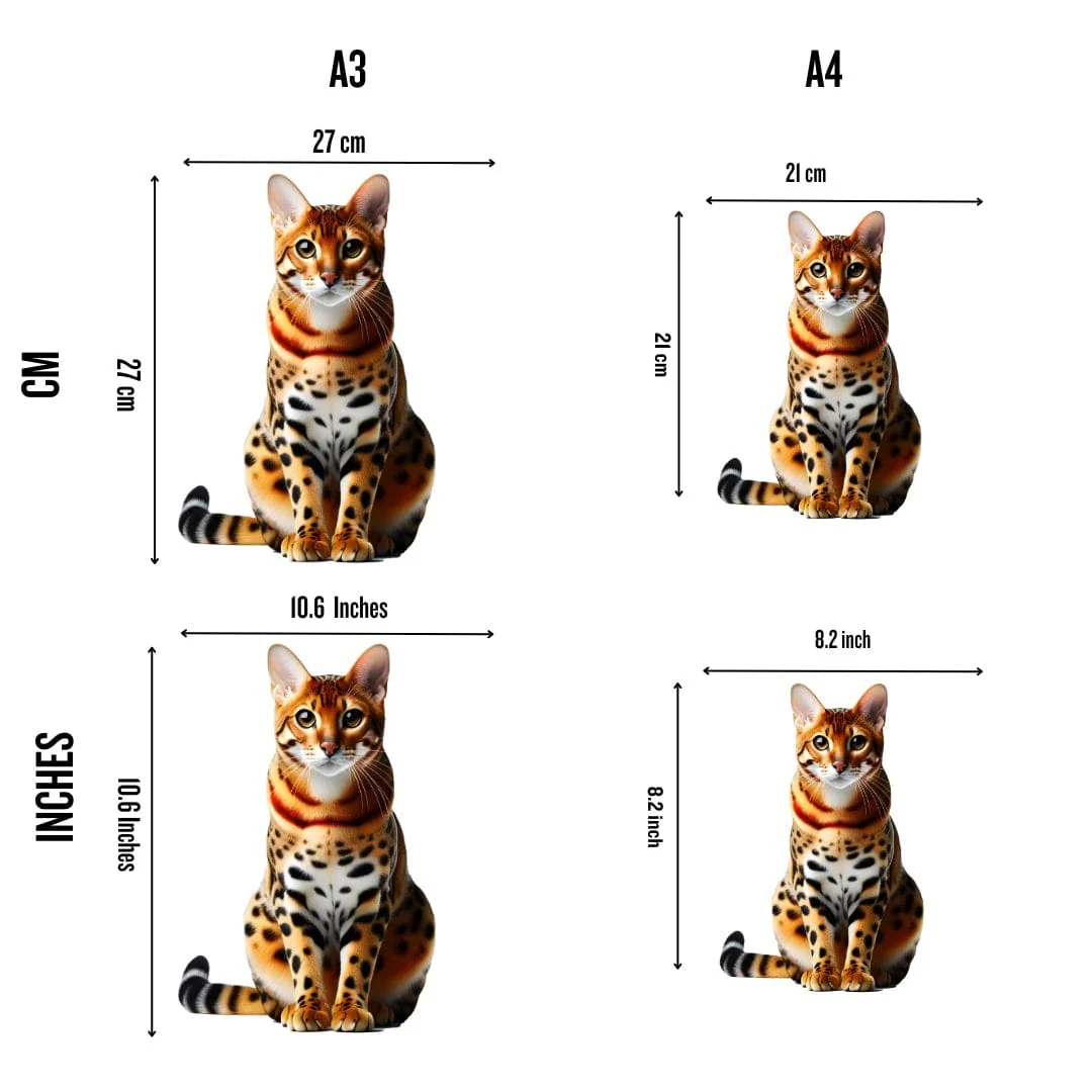 Ocicat Cat - Jigsaw Puzzle - Image 5
