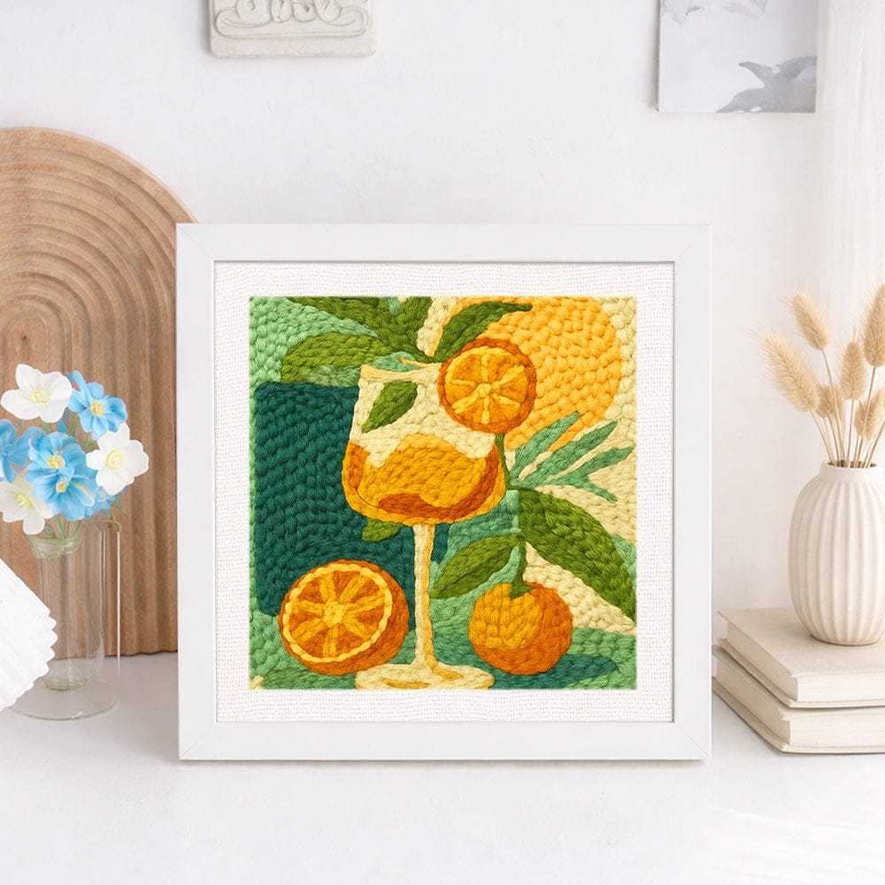 Orange Juice - Punch Needle Kit - Image 2