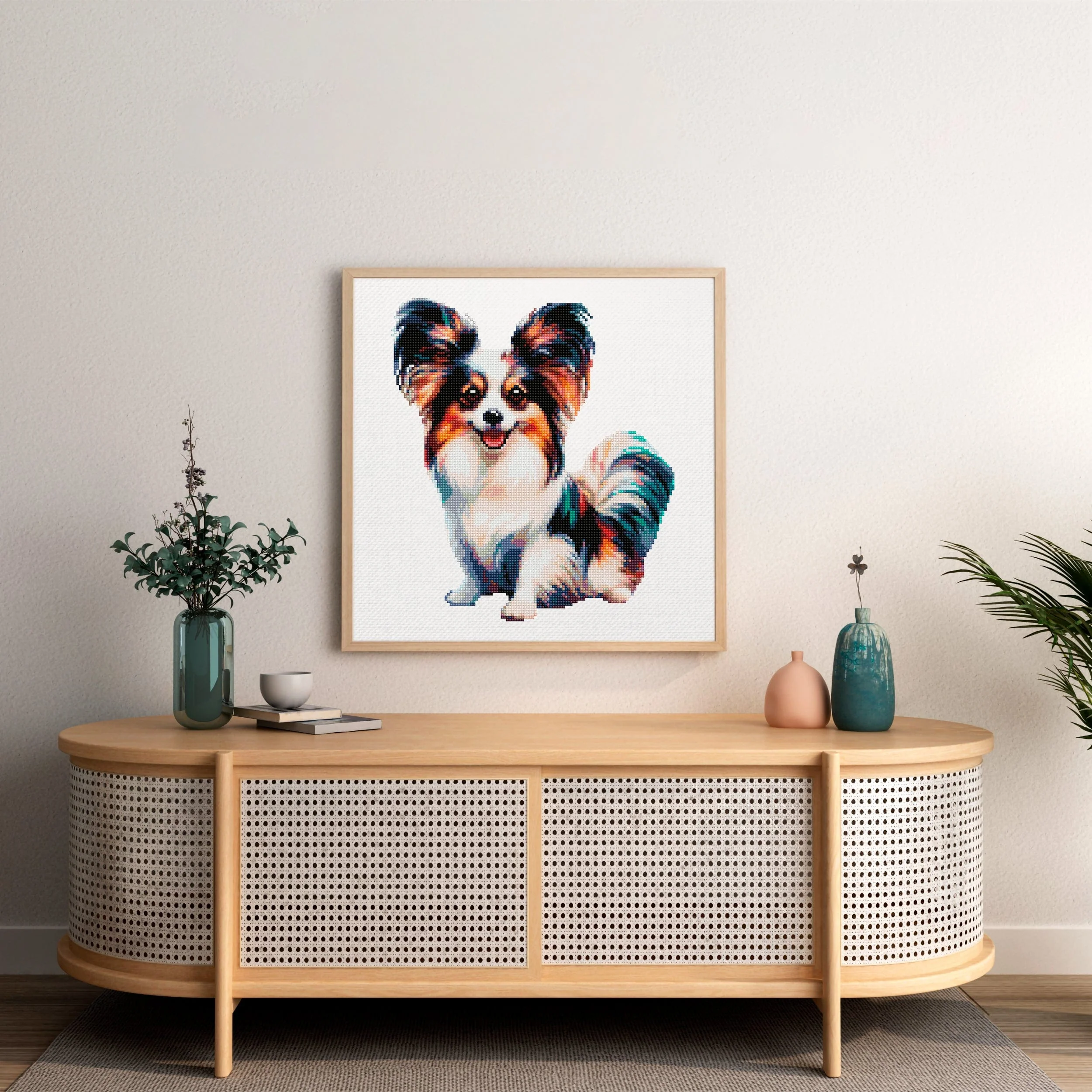 Papillon Dog - Diamond Painting Kit - Image 2