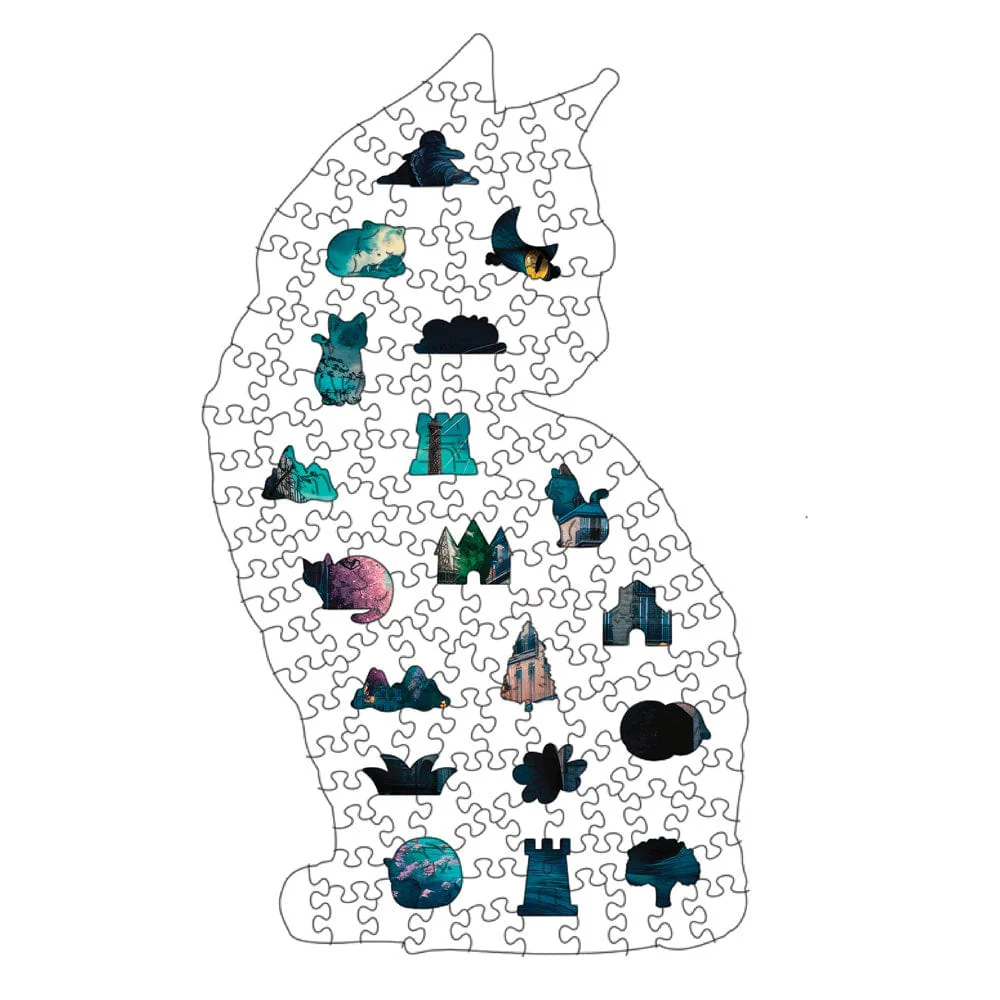 Parisian Cat - Jigsaw Puzzle - Image 2