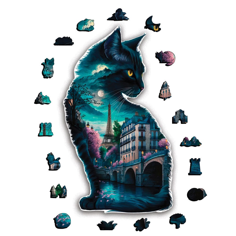 Parisian Cat - Jigsaw Puzzle - Image 3