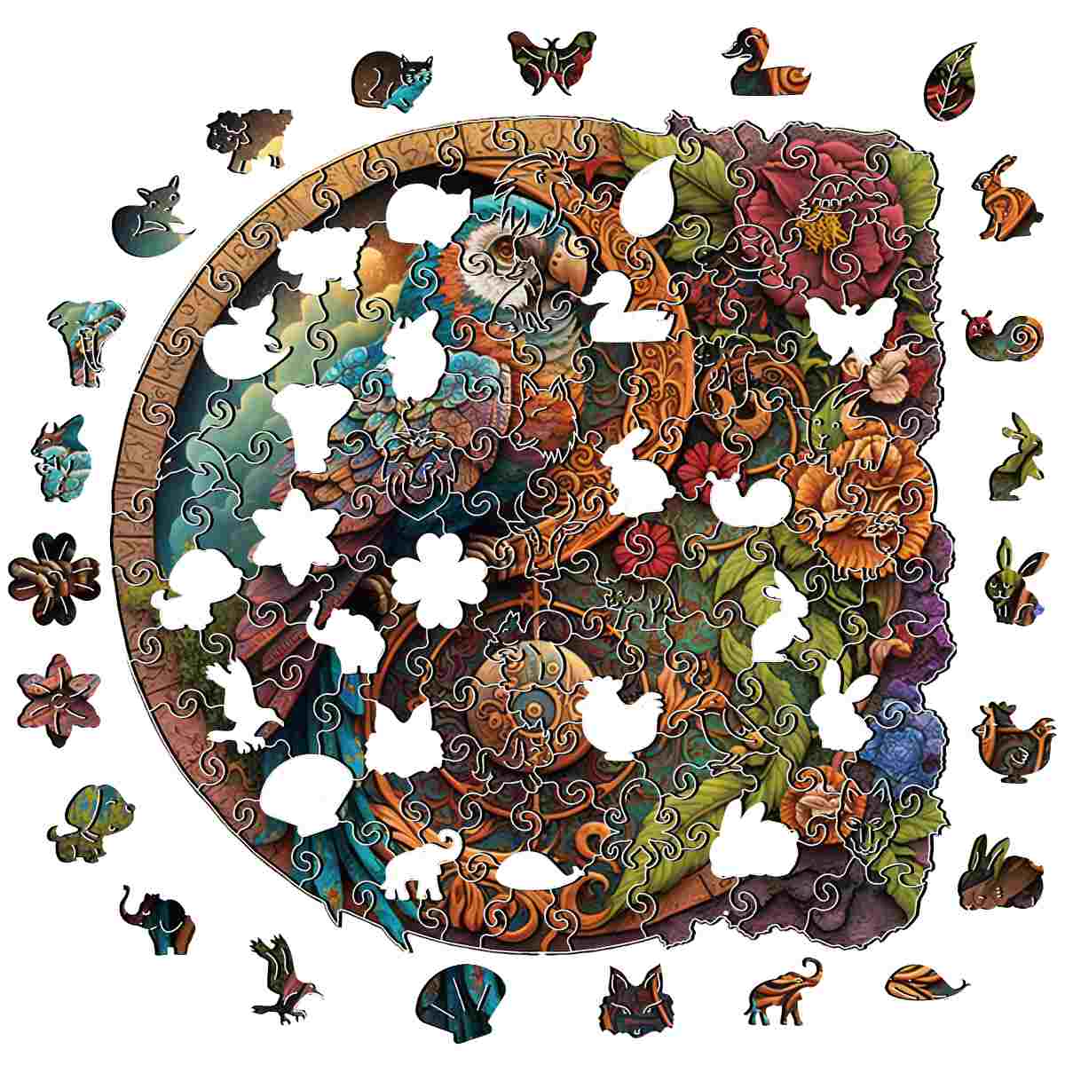 Parrot Equilibrium - Jigsaw Puzzle - Image 2