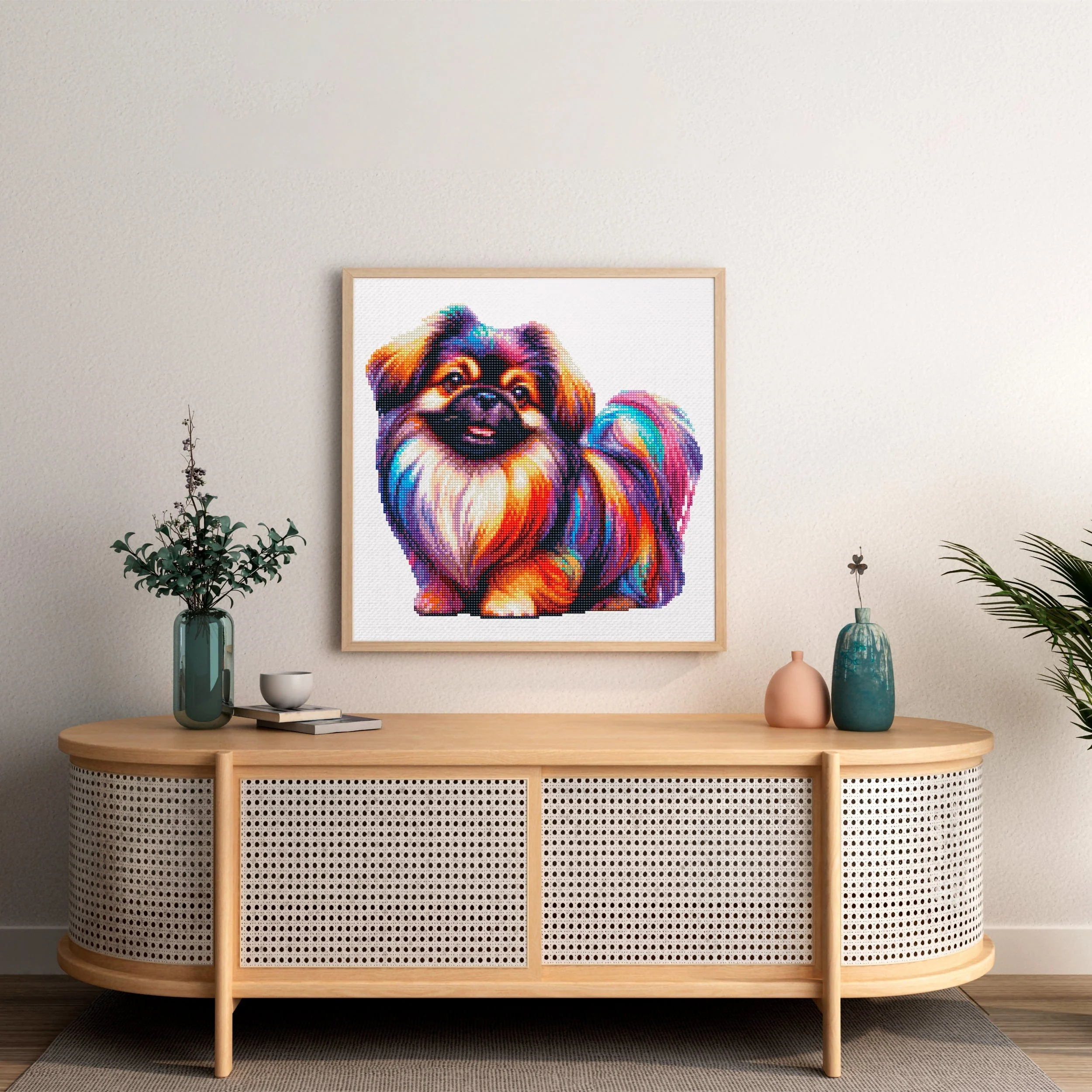 Pekingese Dog - Diamond Painting Kit - Image 2