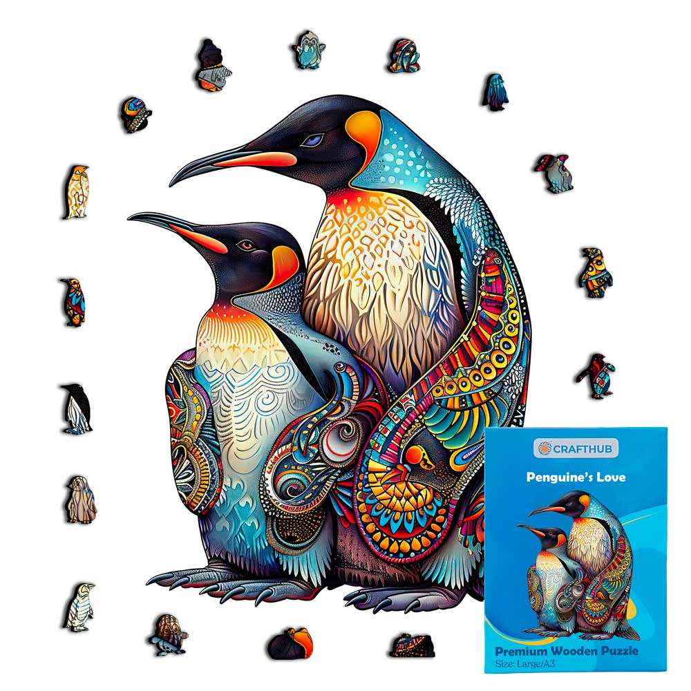 Penguin’s Love - Jigsaw Puzzle - Image 2