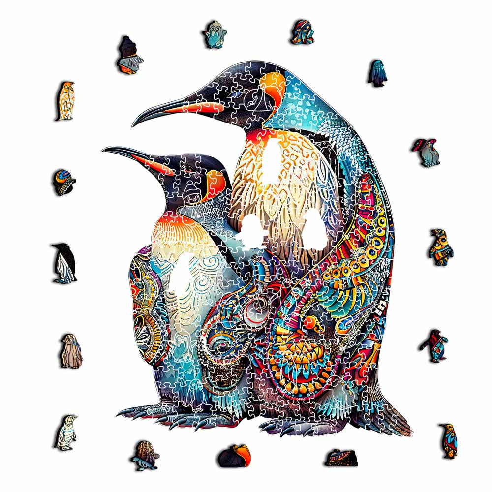 Penguin’s Love - Jigsaw Puzzle - Image 3