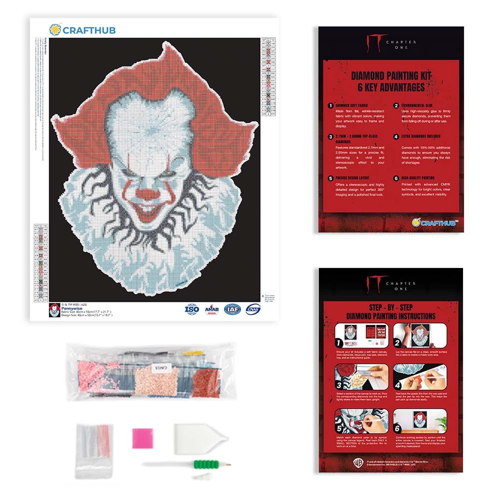 Pennywise - Diamond Painting Kit - Image 3