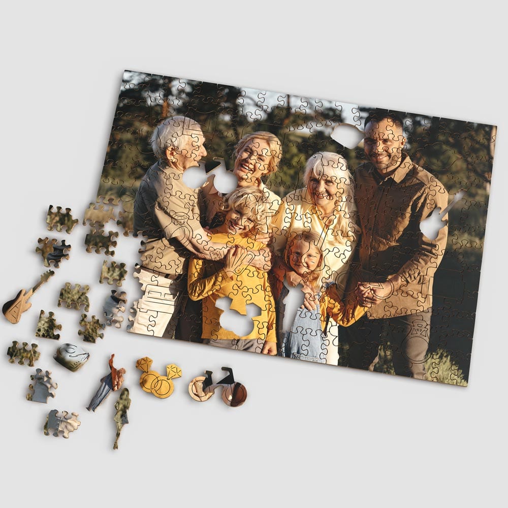 Personalized Wooden Jigsaw Puzzle – General Whimsies - Image 2