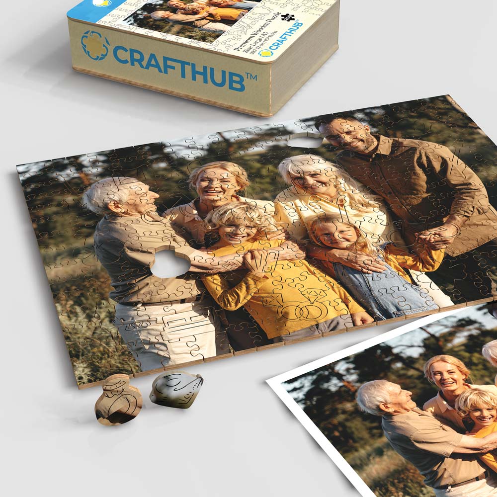 Personalized Wooden Jigsaw Puzzle – General Whimsies - Image 4