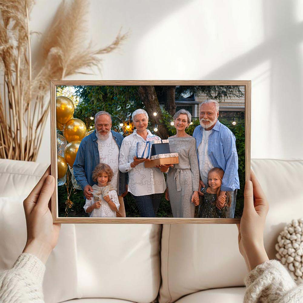 Personalized Wooden Jigsaw Puzzle – Happy Birthday - Image 5