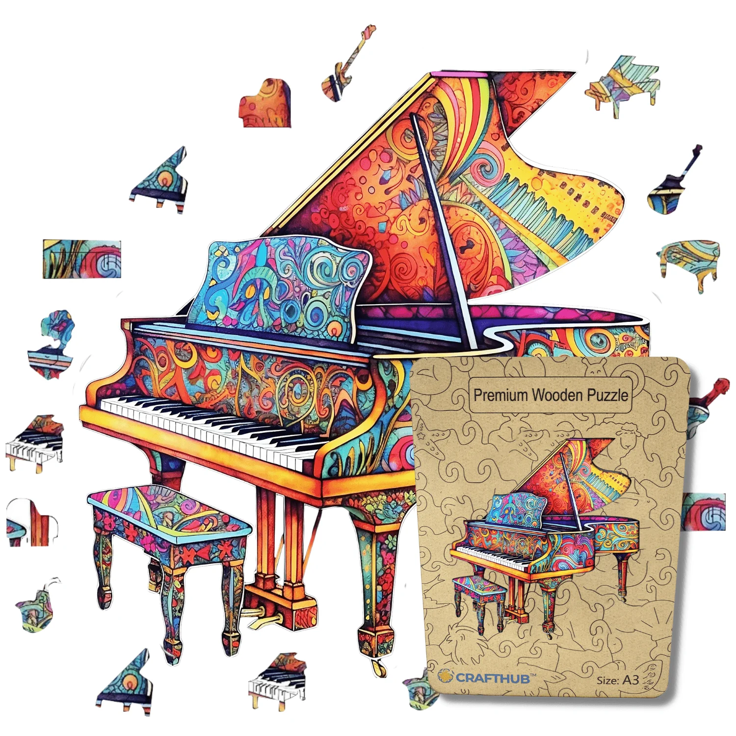 Piano - Jigsaw Puzzle - Image 3