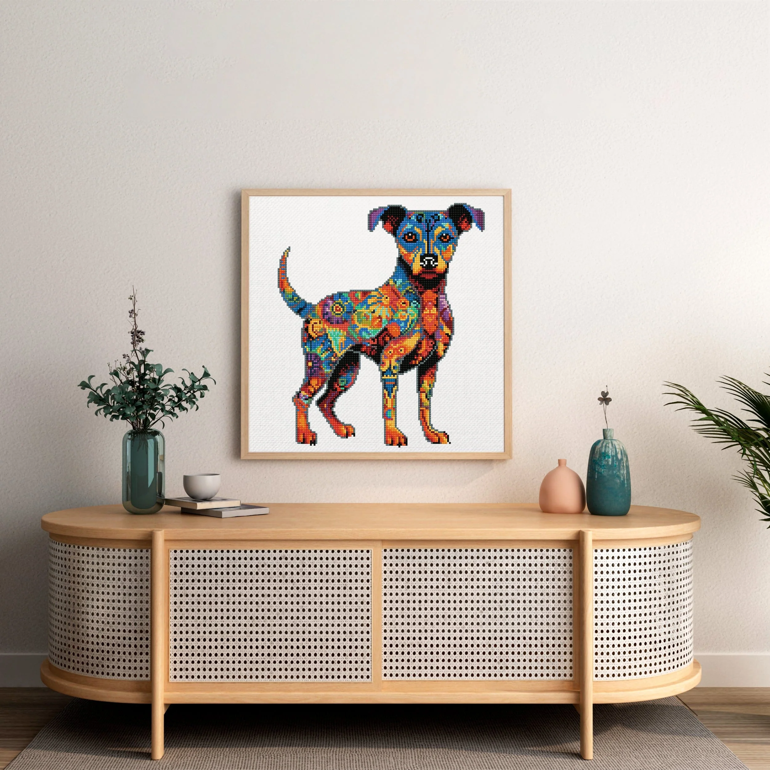 Pinscher Dog - Diamond Painting Kit - Image 2