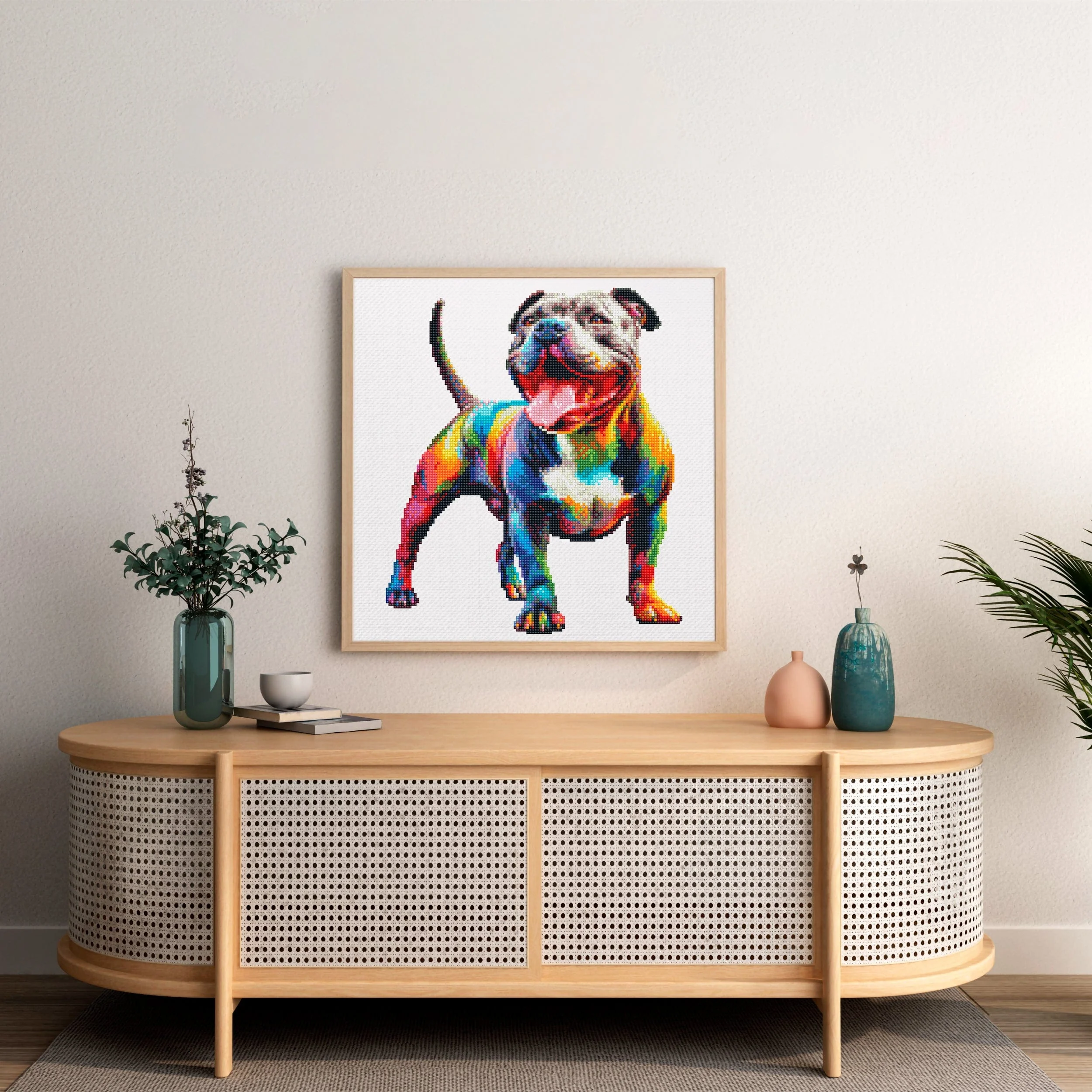 Pitbull Dog - Diamond Painting Kit - Image 2