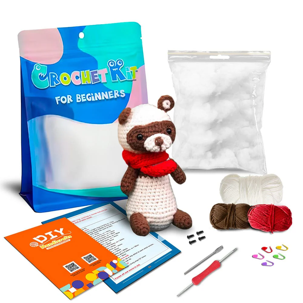 Playful Ferret - Crochet Kit - Image 2