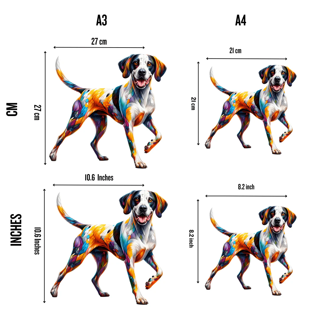Pointer Dog - Jigsaw Puzzle - Image 2