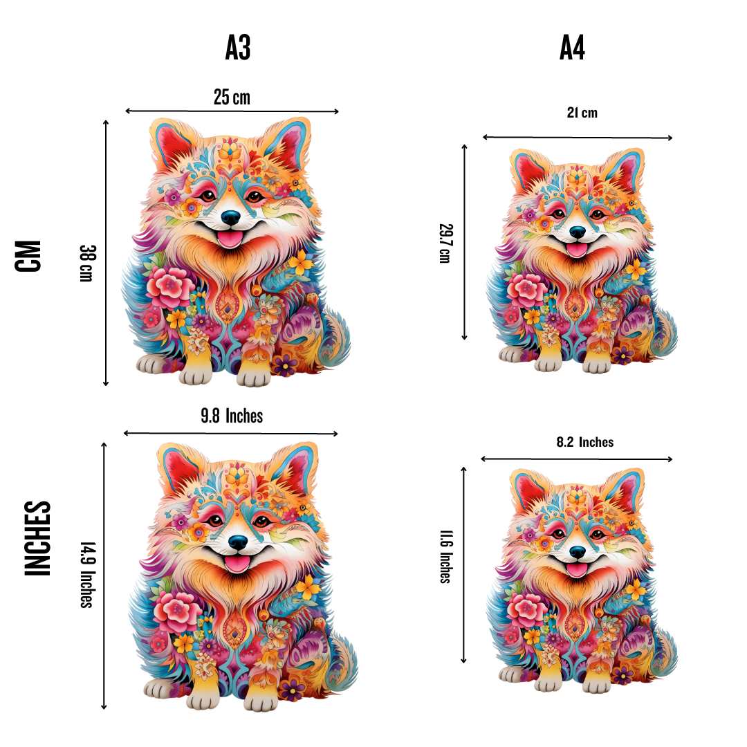 Pomeranian Dog - Jigsaw Puzzle - Image 2