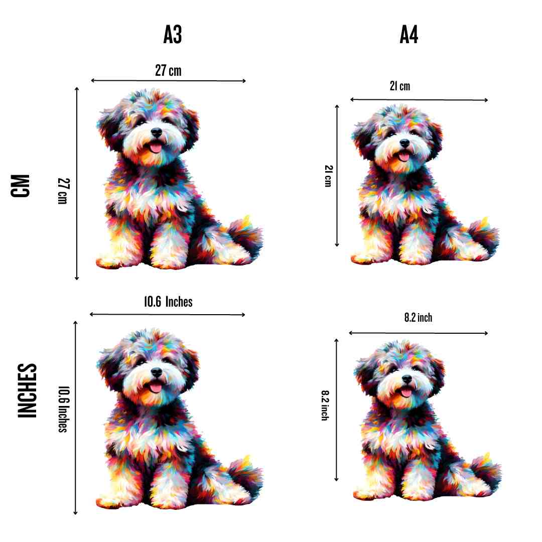 Poochon Dog - Jigsaw Puzzle - Image 2