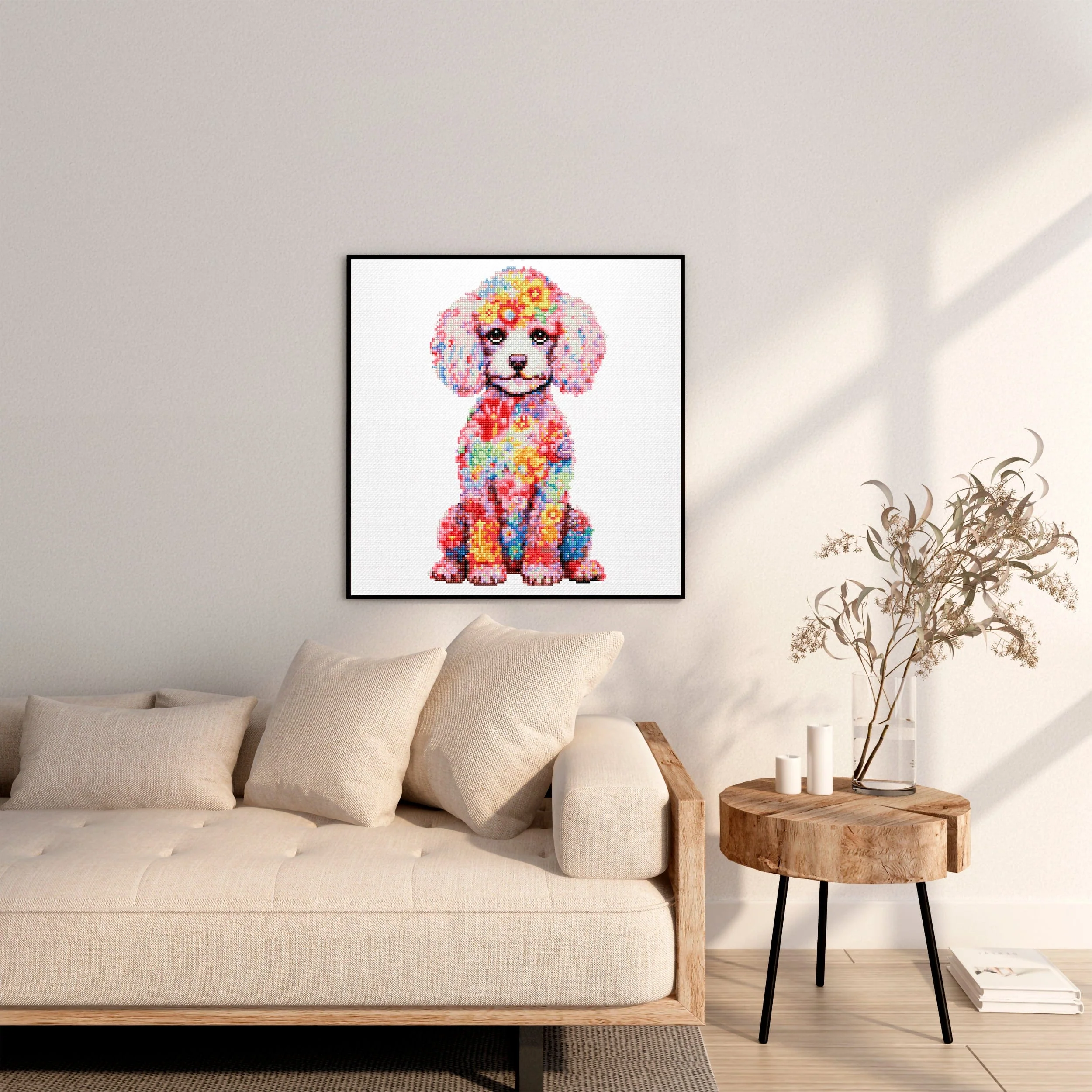 Poodle Dog - Diamond Painting Kit - Image 2