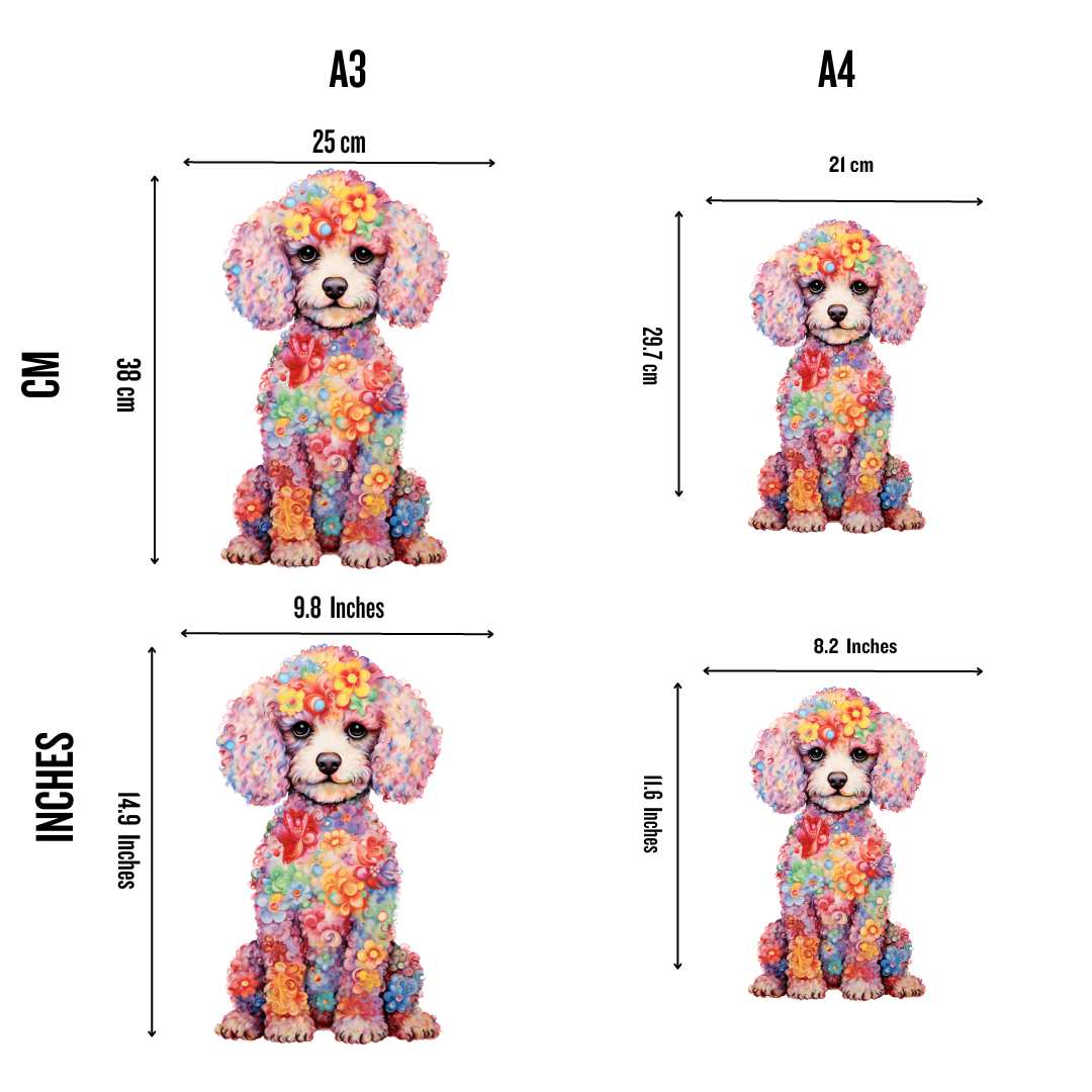 Poodle Dog - Jigsaw Puzzle - Image 2