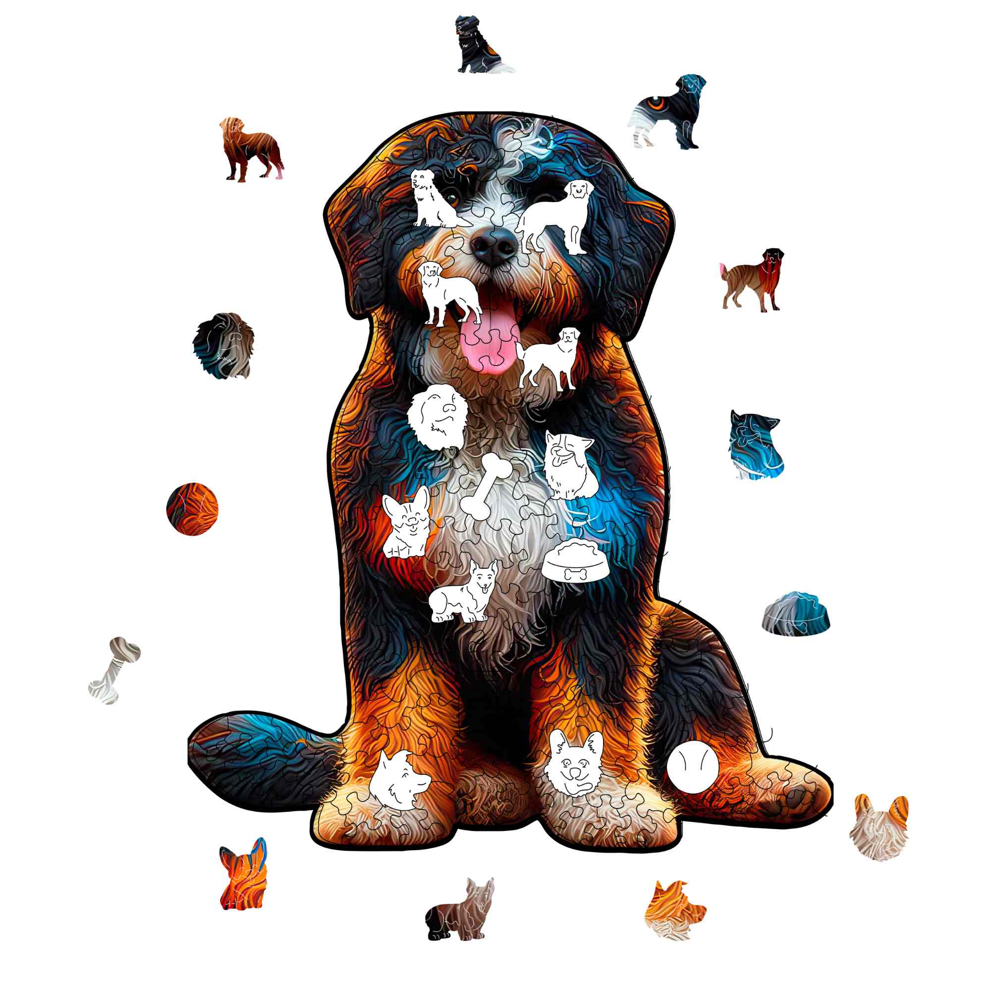 Portuguese Water Dog - Jigsaw Puzzle - Image 3