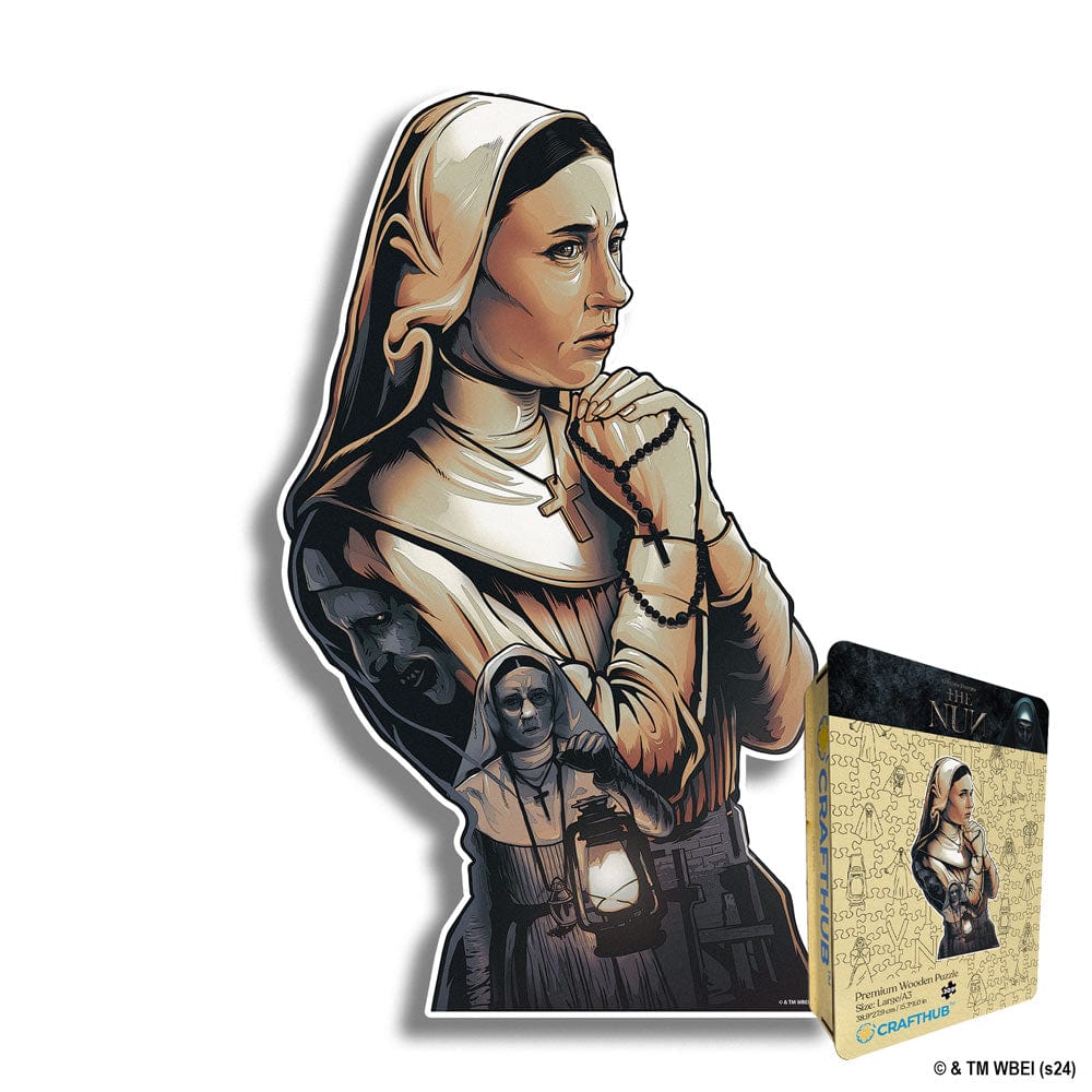 Prayers in Darkness - Wooden Jigsaw Puzzle
