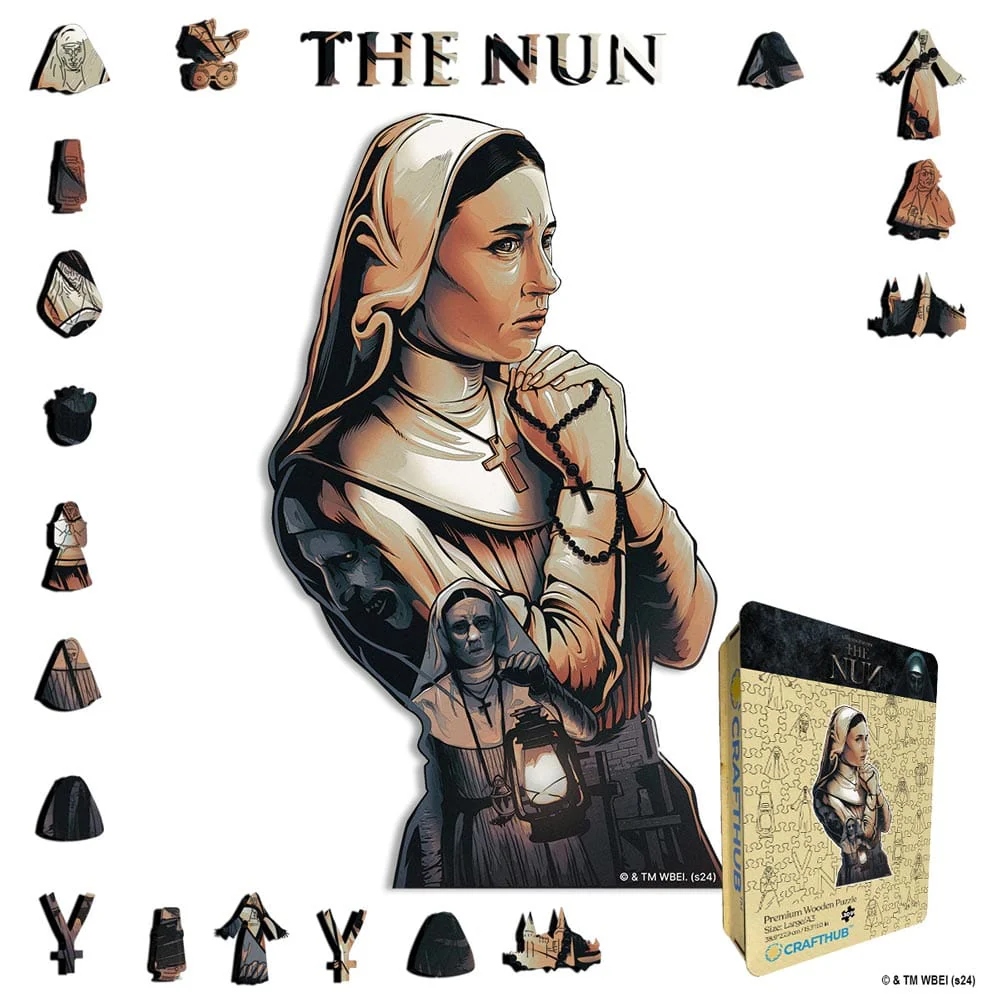 Prayers in Darkness - Wooden Jigsaw Puzzle - Image 2