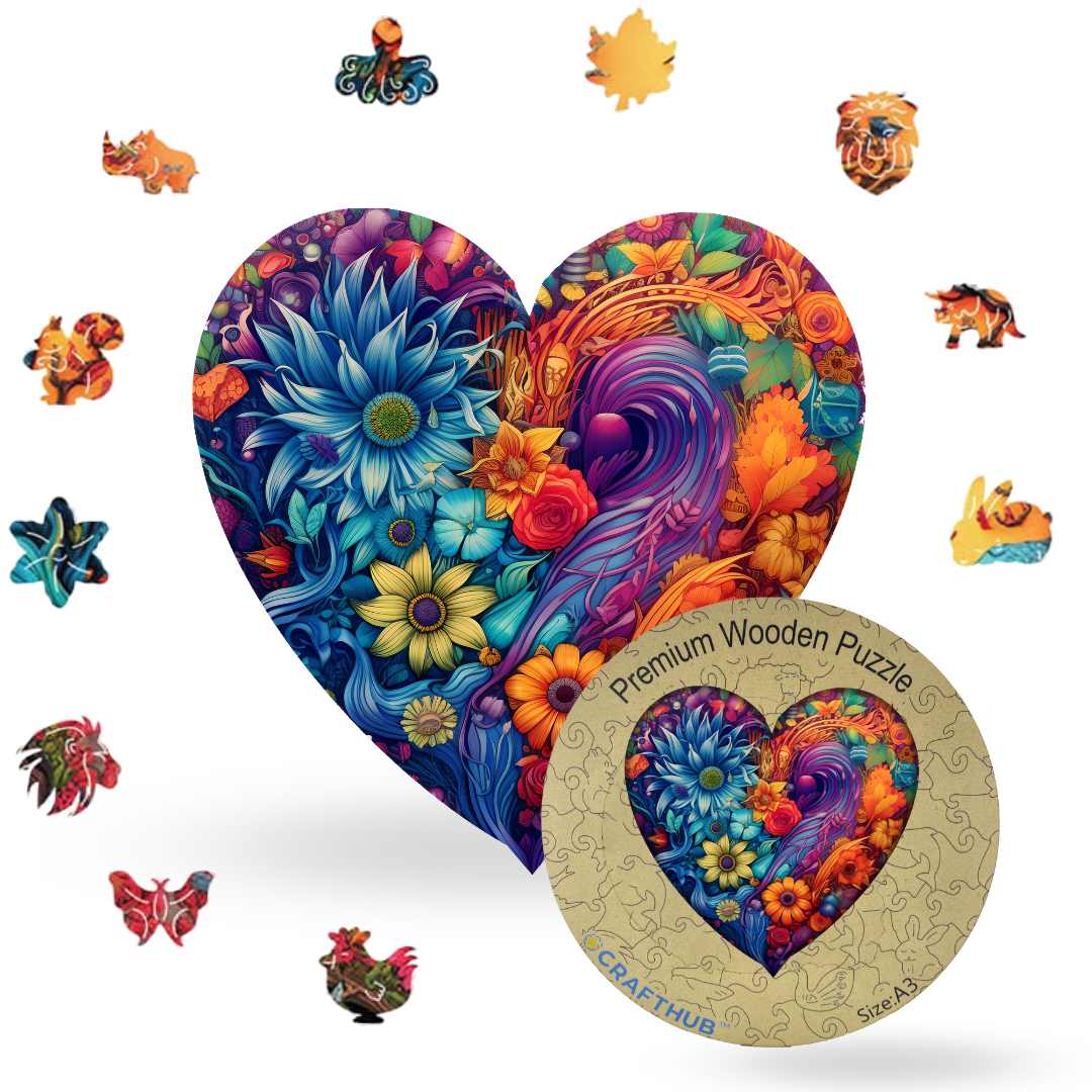 Proud Pride Heart - Jigsaw Puzzle - Image 3