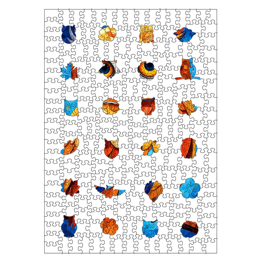 Radiant Owl - Jigsaw Puzzle - Image 2