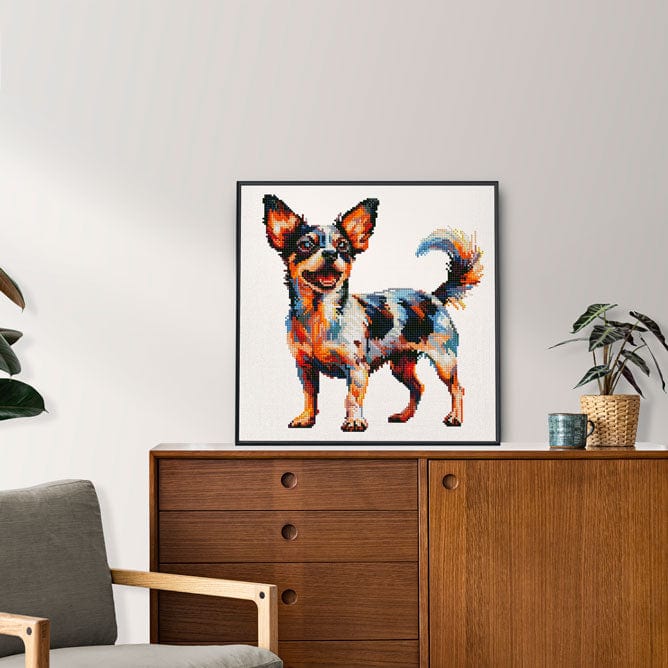 Rat Terrier Dog - Diamond Painting Kit - Image 2