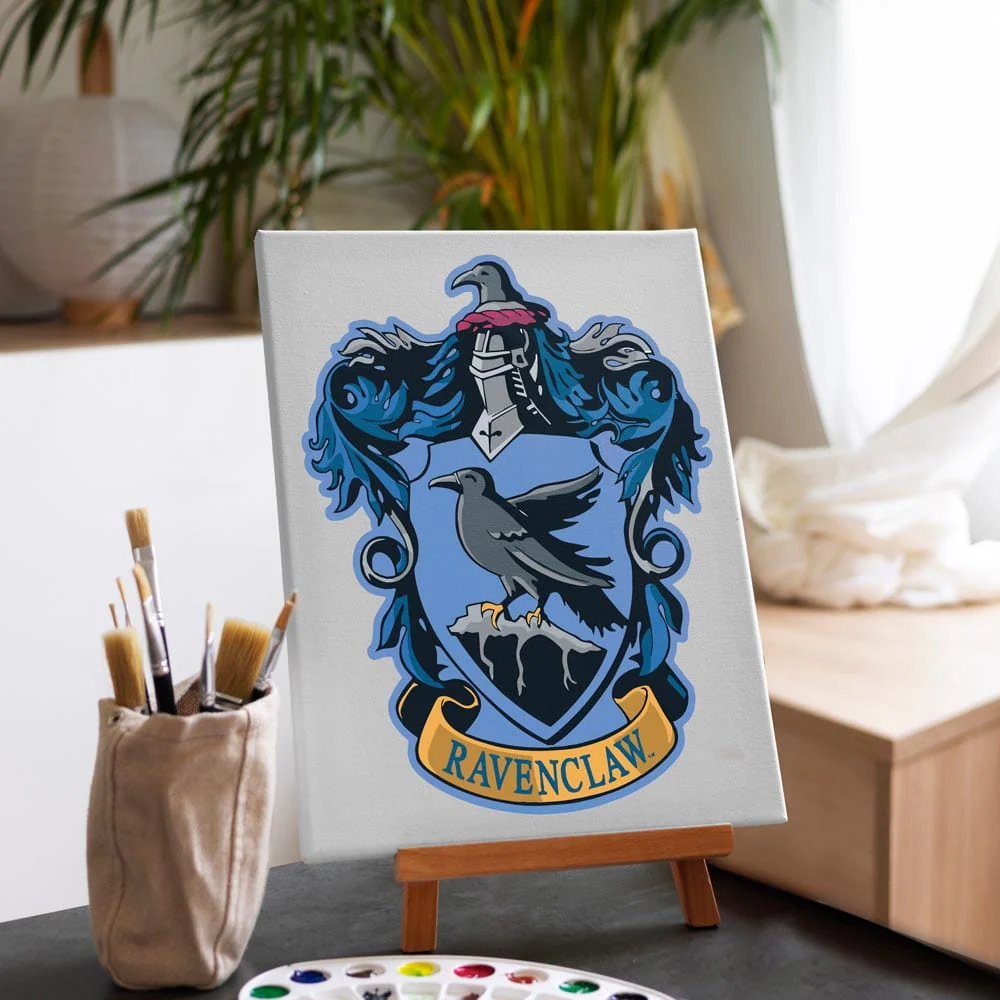 Ravenclaw Crest - Paint By Numbers Kit - Image 3