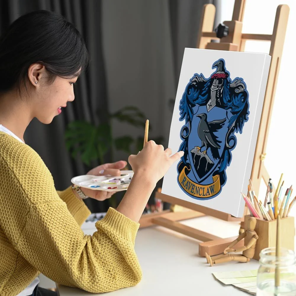 Ravenclaw Crest - Paint By Numbers Kit - Image 6