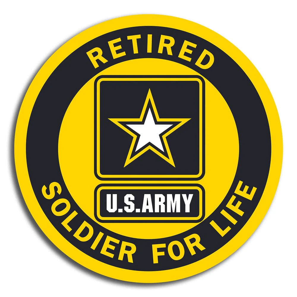 Retired Soldier For Life - Wooden Jigsaw Puzzle - Image 3
