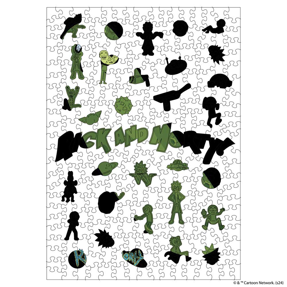 Rick and Morty Pickle Madness - Wooden Jigsaw Puzzle - Image 3