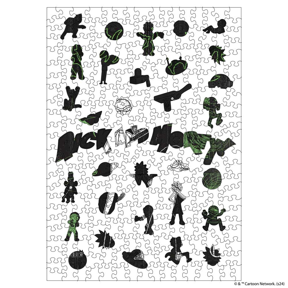 Rick and Morty - Wooden Jigsaw Puzzle - Image 3