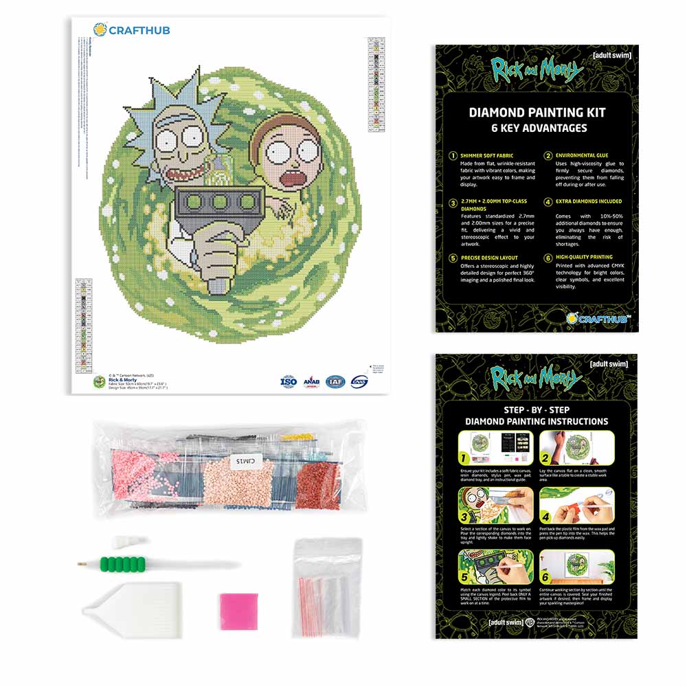 Rick & Morty - Diamond Painting Kit - Image 4