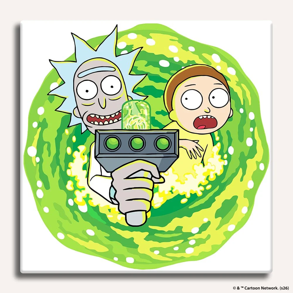 Rick & Morty - Paint By Numbers Kit