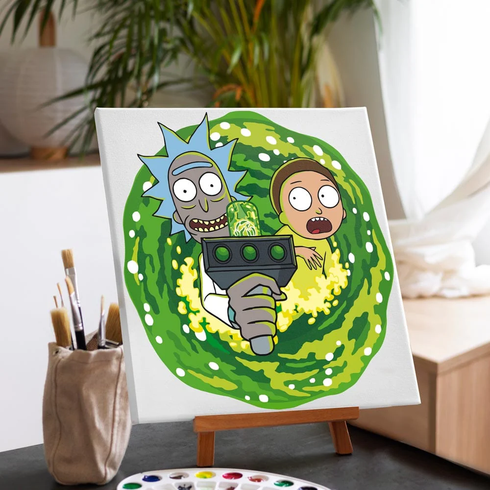 Rick & Morty - Paint By Numbers Kit - Image 2