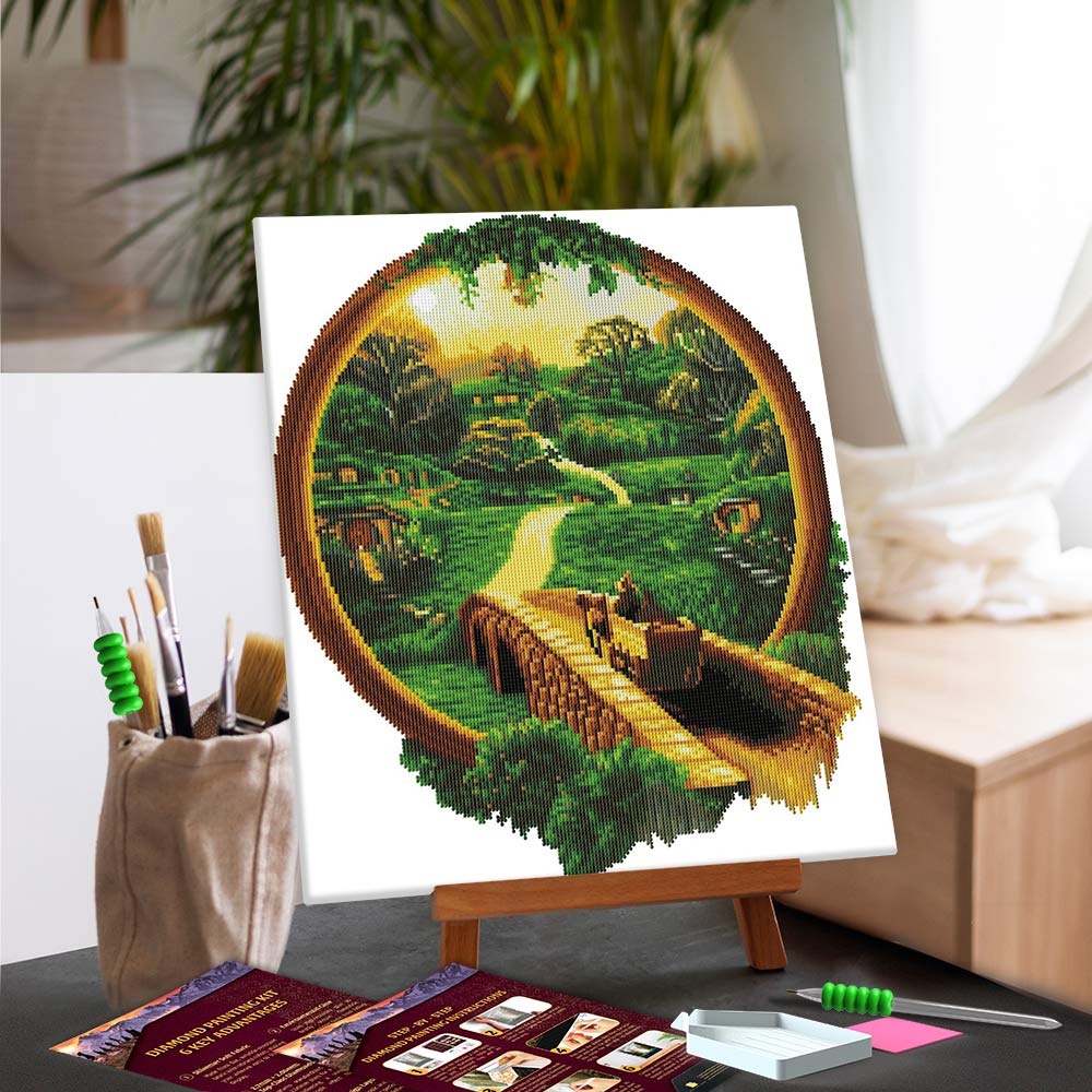 Road to the Shire - Diamond Painting Kit - Image 4