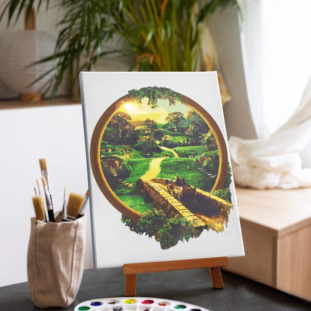 Road to the Shire - Paint By Numbers Kit - Image 2