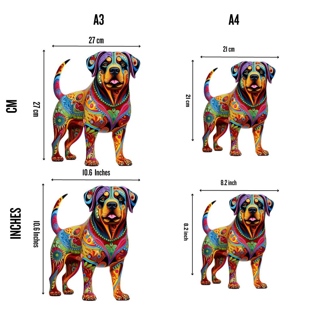 Rottweiler Dog - Jigsaw Puzzle - Image 2