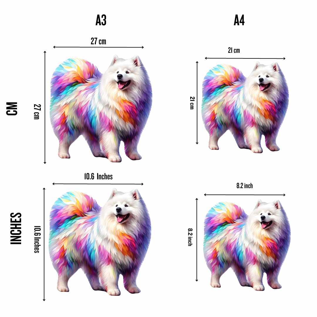 Samoyed Dog - Jigsaw Puzzle - Image 2