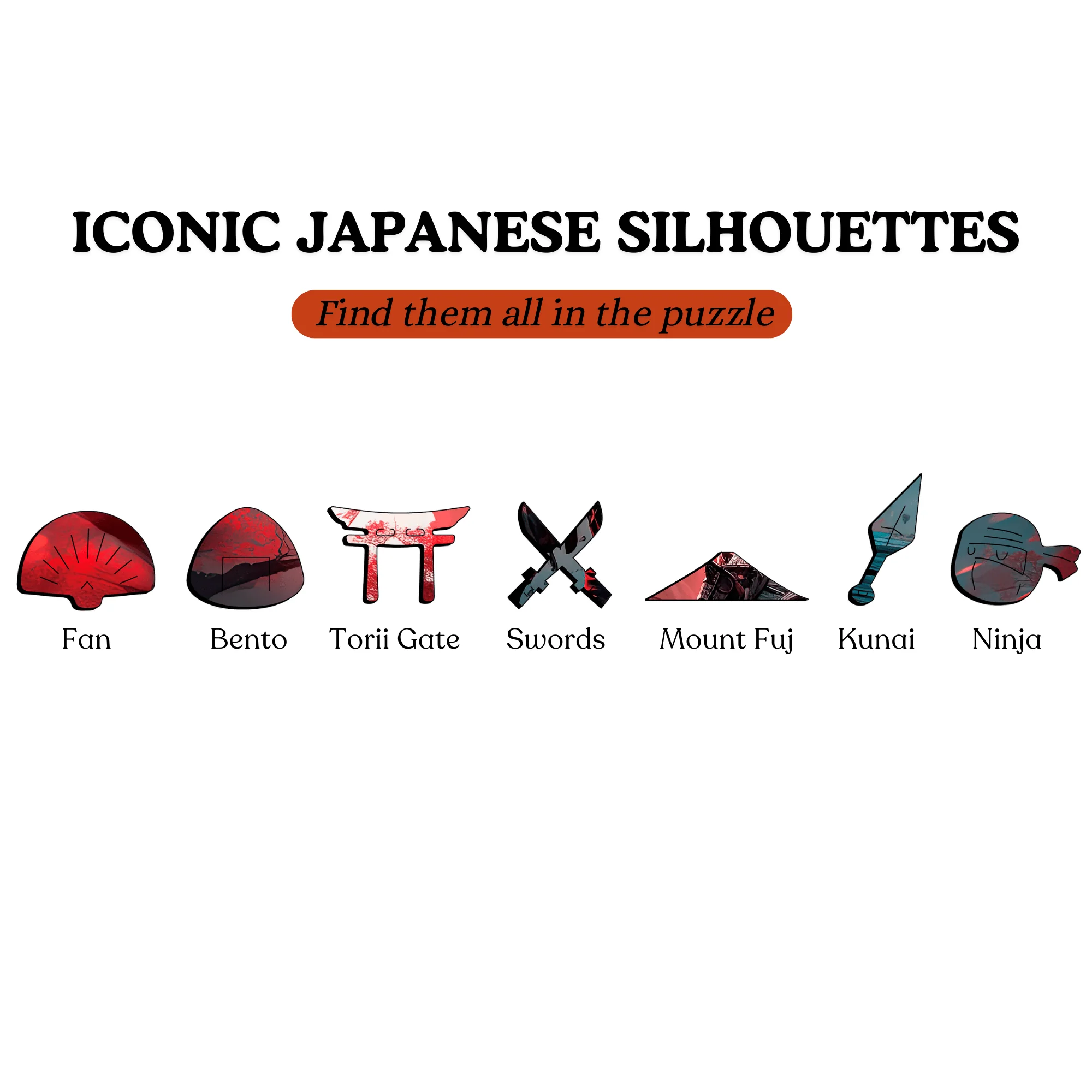 Samurai - Wooden Jigsaw Puzzle - Image 3
