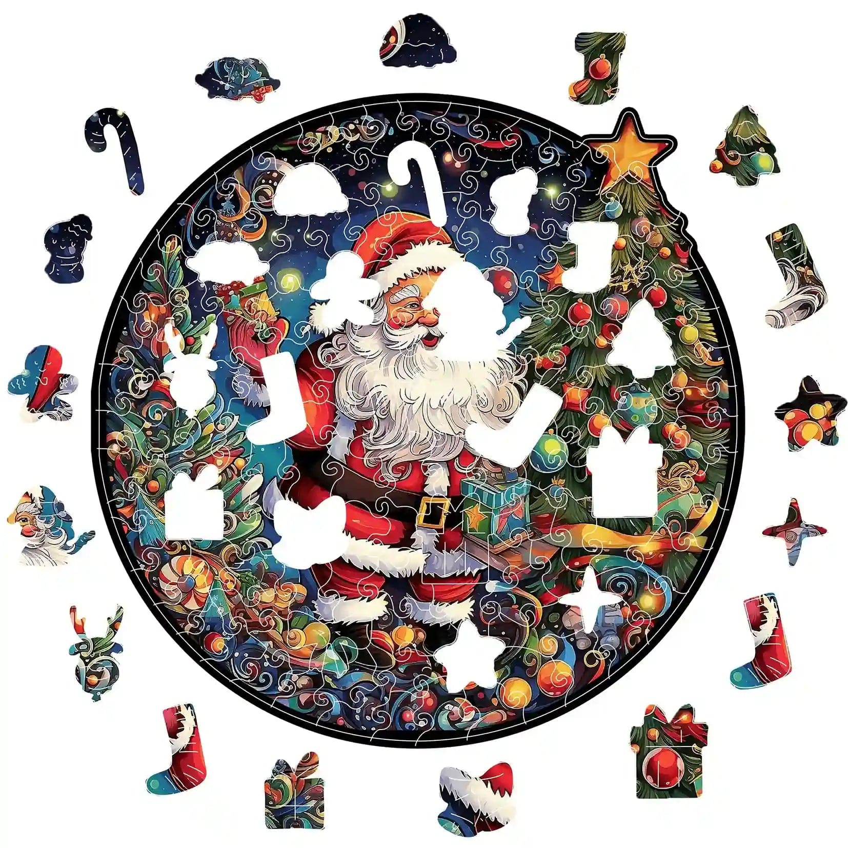 Santa Claus - Jigsaw Puzzle - Image 4
