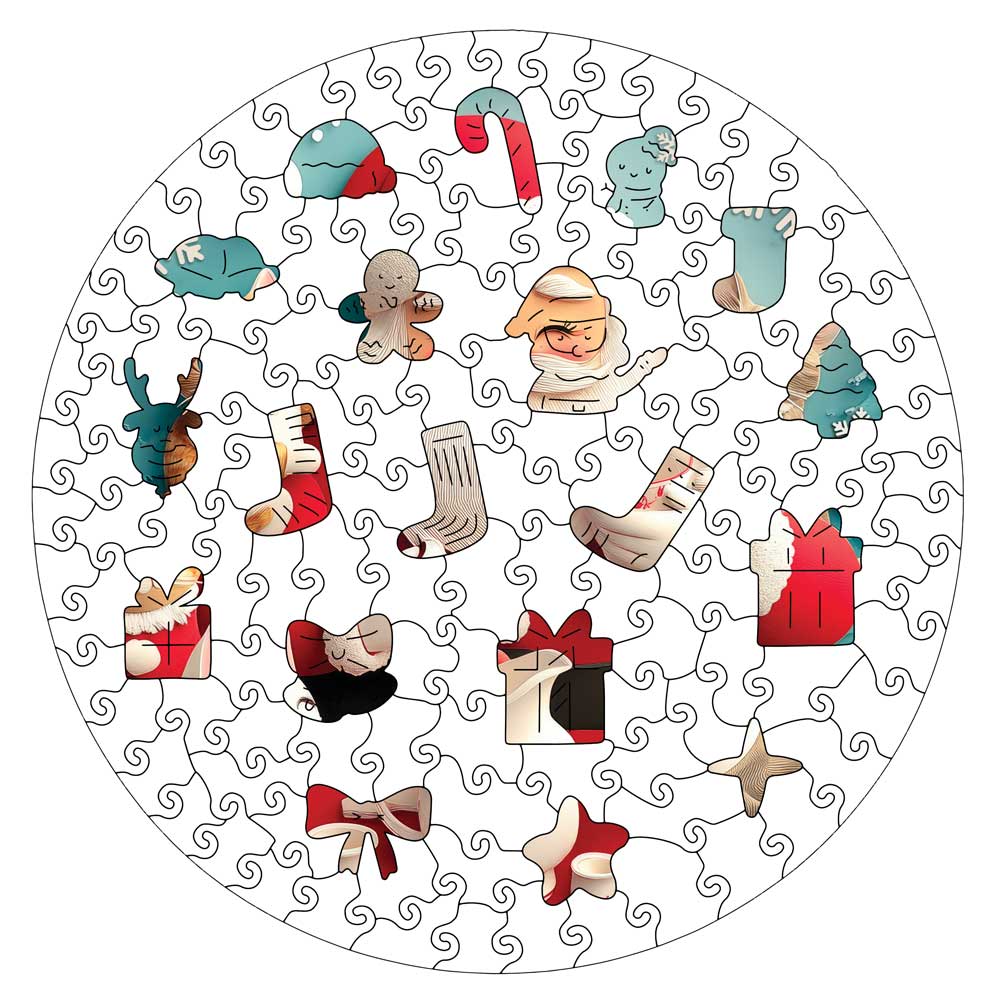 Santa with Cats - Jigsaw Puzzle - Image 3