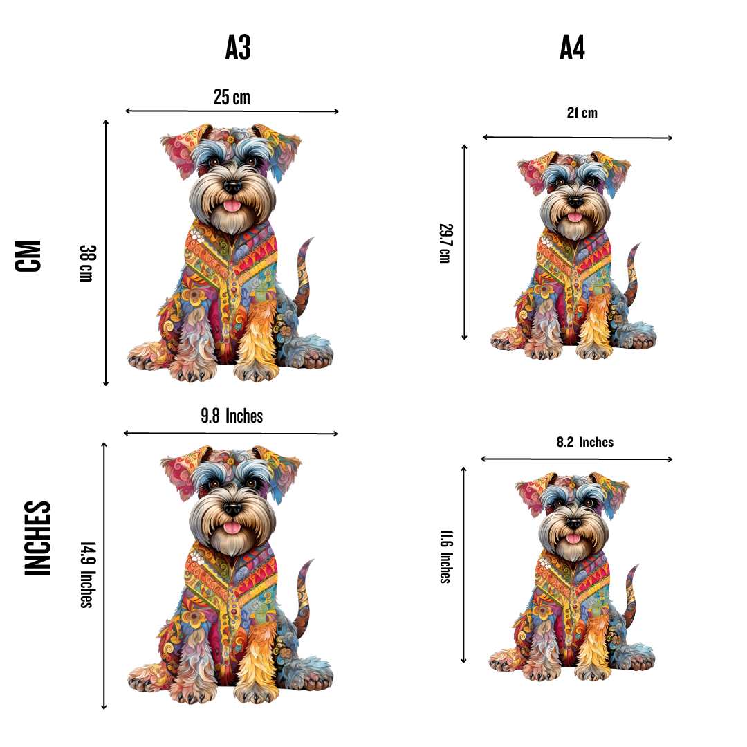 Schnauzer Dog - Jigsaw Puzzle - Image 2