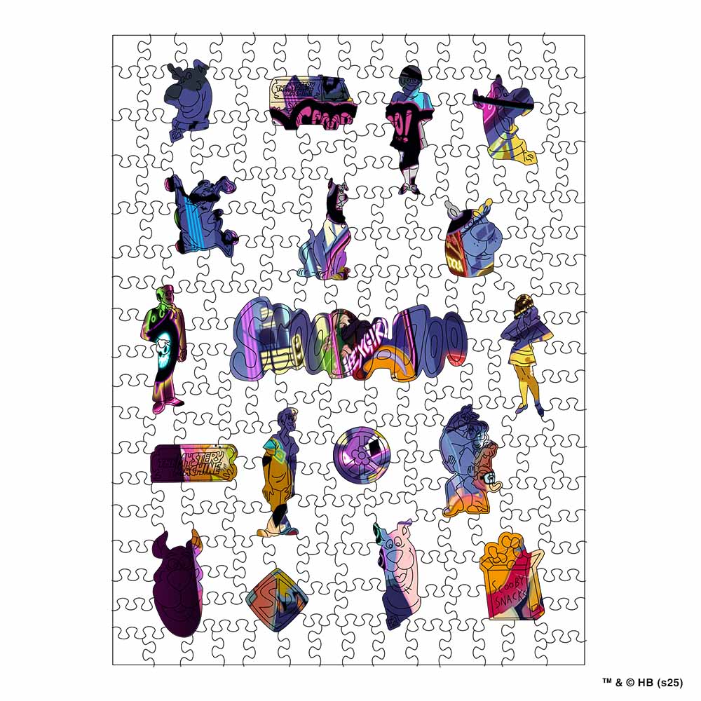 Scoobtober City Scene - Wooden Jigsaw Puzzle - Image 2