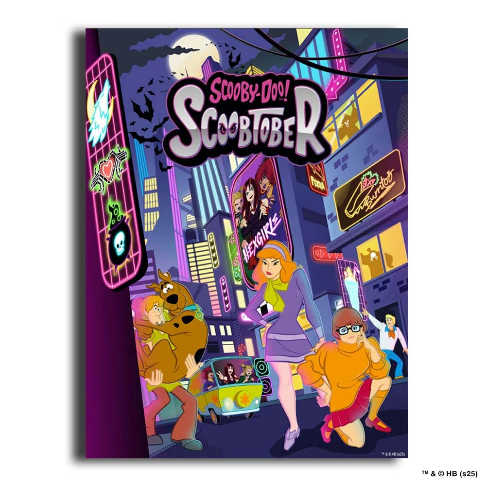 Scoobtober City Scene - Wooden Jigsaw Puzzle - Image 3