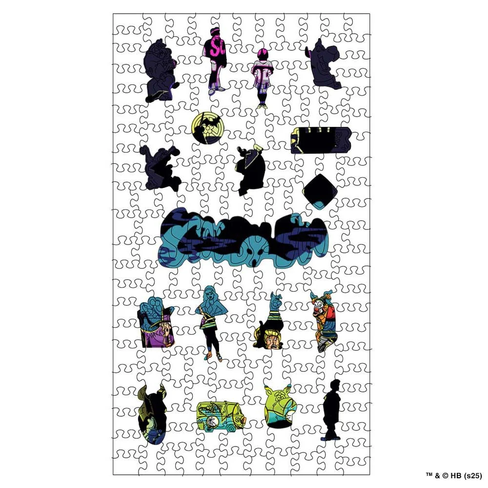 Scoobtober Haunted Chase - Wooden Jigsaw Puzzle - Image 2