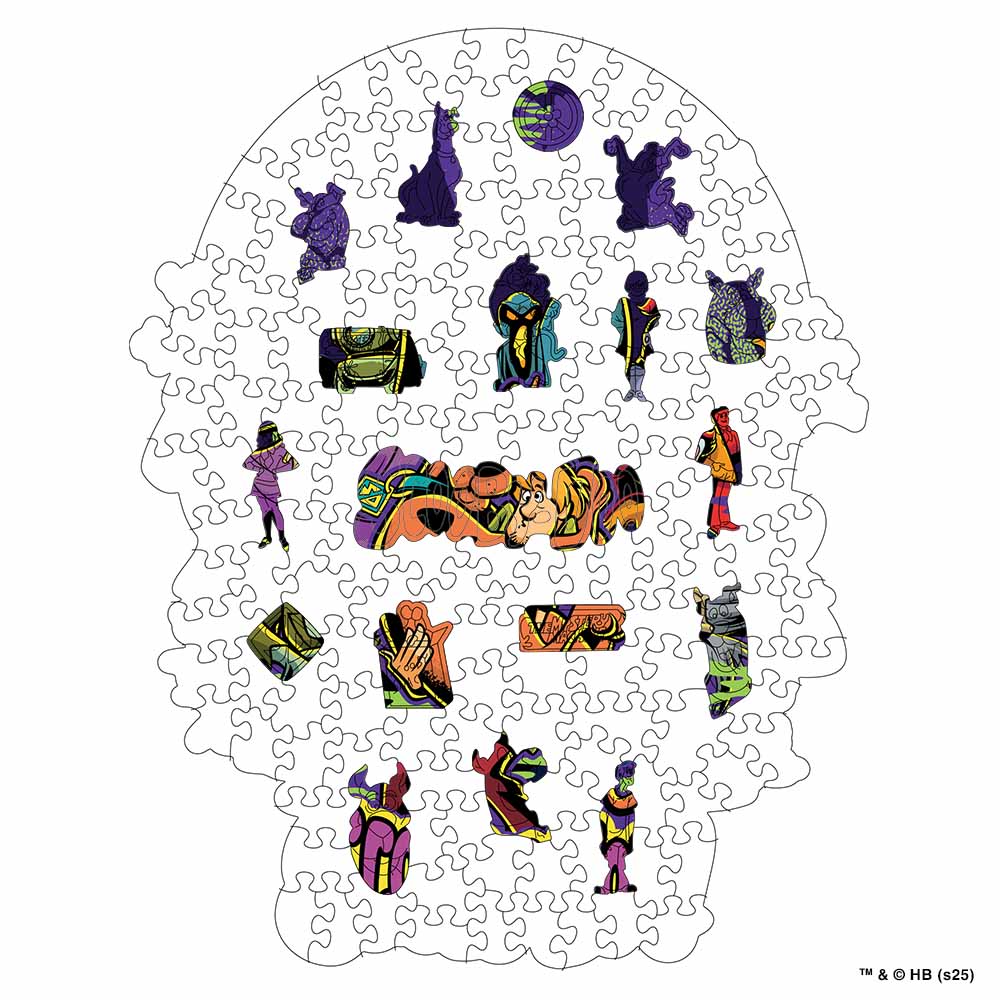 Scooby-Doo Monsters - Wooden Jigsaw Puzzle - Image 2